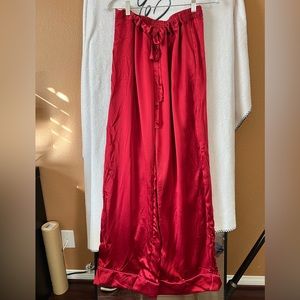 Reformation Silk pants